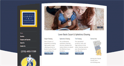 Desktop Screenshot of lowerbuckscarpetcleaning.com